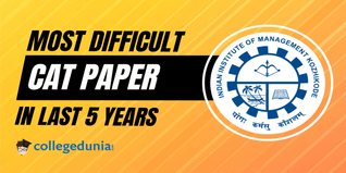 Most Difficult Paper by CAT in the last 5 Years